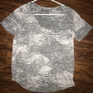 Grey Burnout Tee